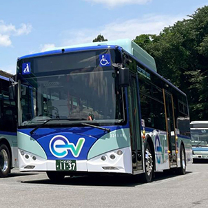 関鉄EVバス