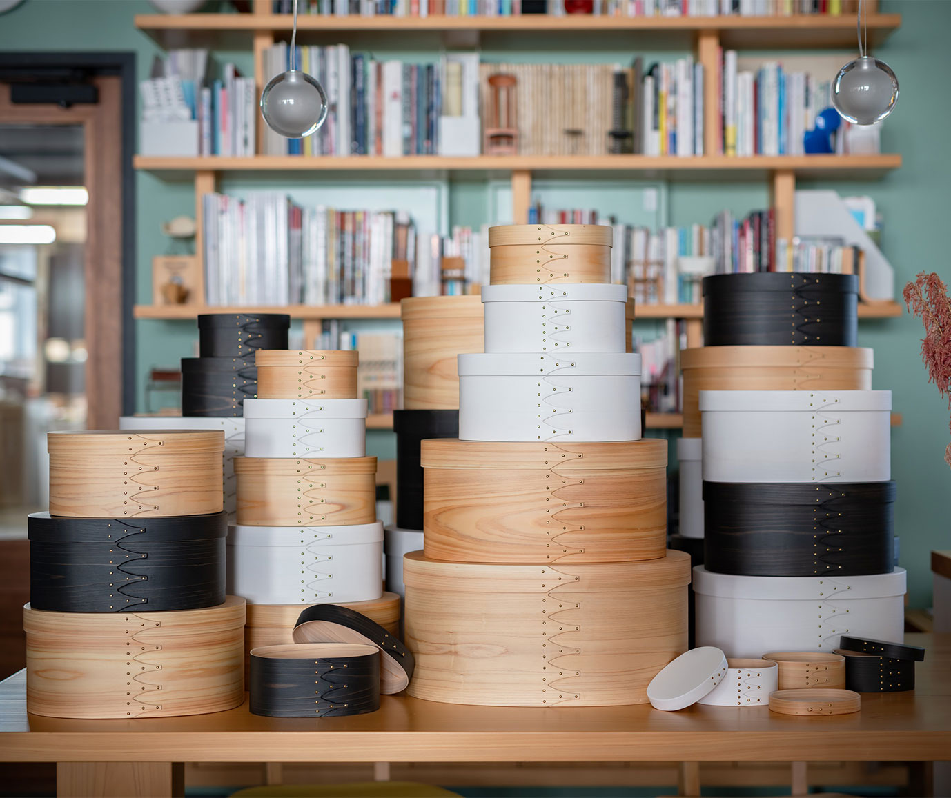 ヒノキのSUPER OVAL BOX