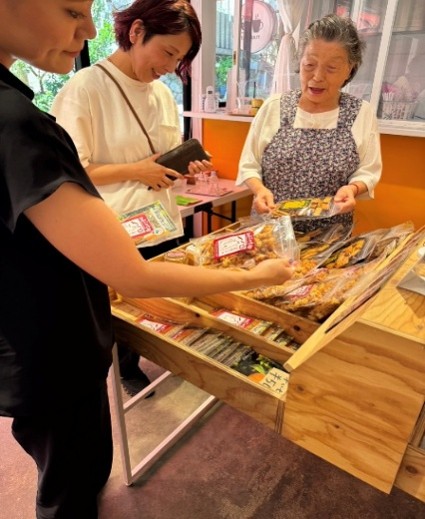 みよこさんとおしゃべりしながらショッピング