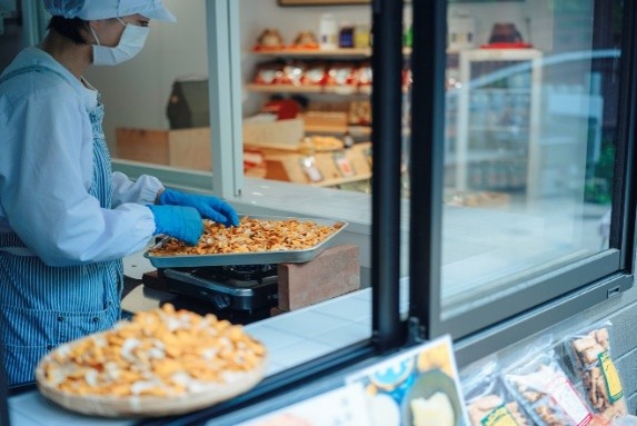 オープンキッチン