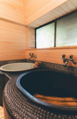 昔懐かしい五右衛門風呂 昔懐かしい五右衛門風呂