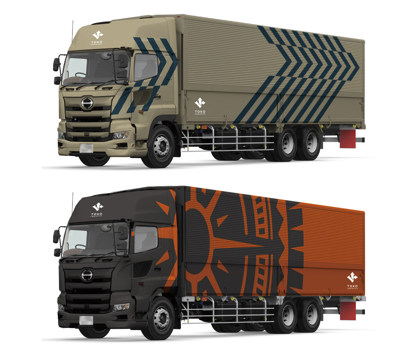 東光物流 ロゴ・トラックデザイン