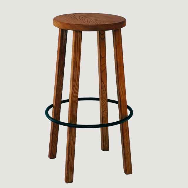 加重によって安定するスツール